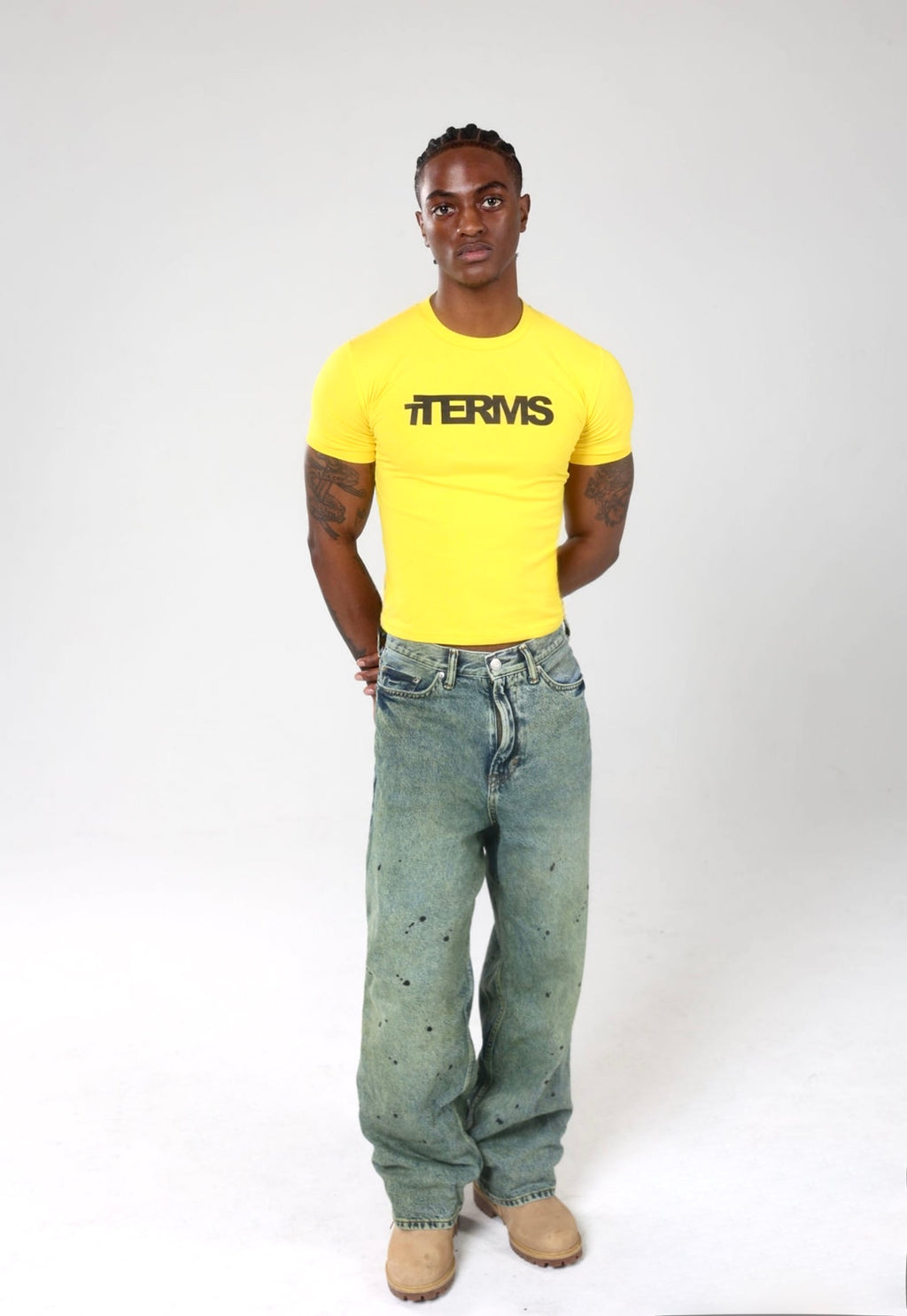 Saffron Fitted Tee